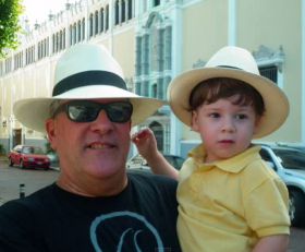 Gonzalo de la Guardia and grandson in Casco Viejo – Best Places In The World To Retire – International Living