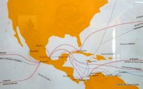 Fort San Juan de Ulúa, Veracruz, Mexico map of trade routes – Best Places In The World To Retire – International Living
