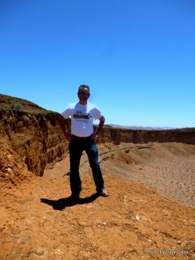 Gary Coles at El Elegante Crater in El Pinacate – Best Places In The World To Retire – International Living