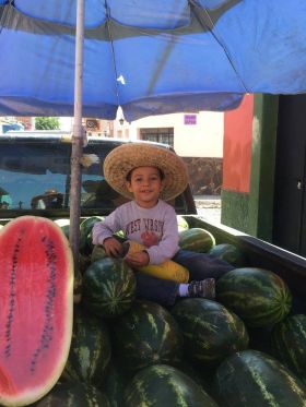 Boy sitting in a truck with watermelons in Ajijic – Best Places In The World To Retire – International Living