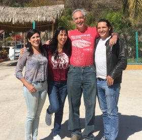 Jet Metier, Chuck Bolotin, Johnny and Gaby in San Juan Cosala, Mexico – Best Places In The World To Retire – International Living