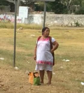 Mayan woman waiting for a ride near Merida, Mexico – Best Places In The World To Retire – International Living