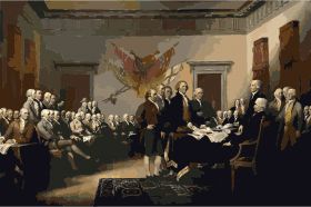 Painting of the signing of the Declaration of Independence – Best Places In The World To Retire – International Living