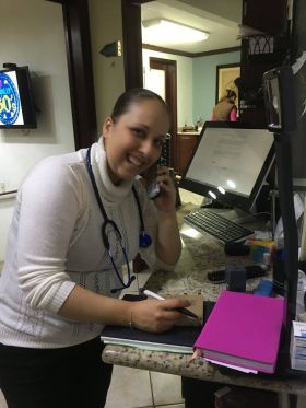 Receptionist in Dr. Leon's office, Ajijic, Mexico – Best Places In The World To Retire – International Living