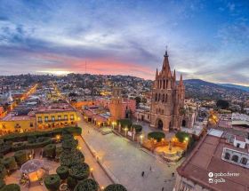 Parroquia of San Miguel de allende with surrounding streets– Best Places In The World To Retire – International Living – Best Places In The World To Retire – International Living