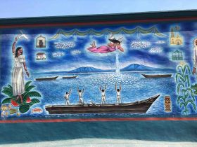 A mural in Ajijic, Mexico – Best Places In The World To Retire – International Living