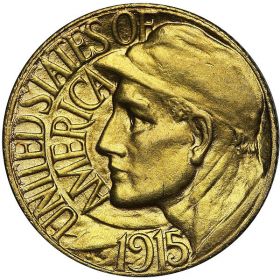 Obverse of a 1915-S Panama-Pacific gold dollar – Best Places In The World To Retire – International Living