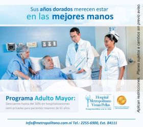 Ad for Hospital Metropolitano Vivian Pellas, Managua, Nicaragua – Best Places In The World To Retire – International Living