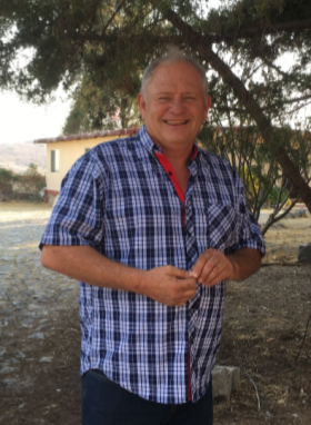 American expat Tom Leonard on the grounds of his hotel, Hotel Perico, Lake Chapala, Mexico – Best Places In The World To Retire – International Living