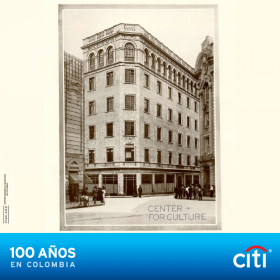 Commemorative photo of Citibank celebrating 100 years in the country of Columbia – Best Places In The World To Retire – International Living