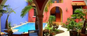 Colonial courtyard in Progreso, Yucatan, Mexico – Best Places In The World To Retire – International Living