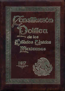 Cover of the original copy of the Constitution of Mexico – Best Places In The World To Retire – International Living