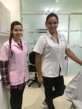 Dentist and assistant at Dr. Hector Haro's dental office, Riberas del Pilar, near Ajijic, Mexico – Best Places In The World To Retire – International Living