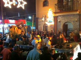 Depiction of the Holy Family on a float, Ajijic, Mexico – Best Places In The World To Retire – International Living