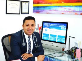Dr. Santiago Hernandez in his office Chapala Med in Chapala, Mexico – Best Places In The World To Retire – International Living
