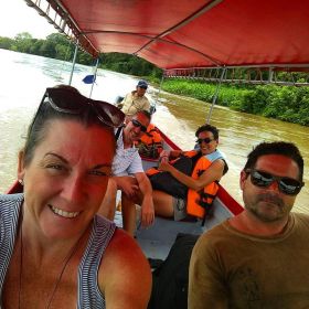 Elisha MacCay taking a water taxi, Nicaragua – Best Places In The World To Retire – International Living