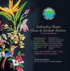 Embroidery classes offered at the Lake Chapala Society, Ajijic, Mexico – Best Places In The World To Retire – International Living