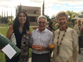 Jet Metier, Mary Agnes McKay and friend at an anniversary party, San Miguel de Allende, Mexico – Best Places In The World To Retire – International Living