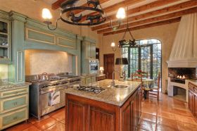 Kitchen with a fireplace, San Miguel de Allende, Mexico – Best Places In The World To Retire – International Living