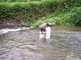 Later Day Saints baptism in river, Panama – Best Places In The World To Retire – International Living