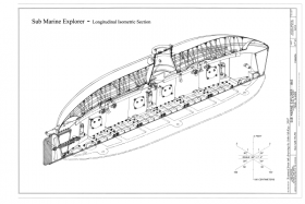 Longitudinal crosssection of the submarine Exlorer found in Las Perlas Islands, Panama – Best Places In The World To Retire – International Living