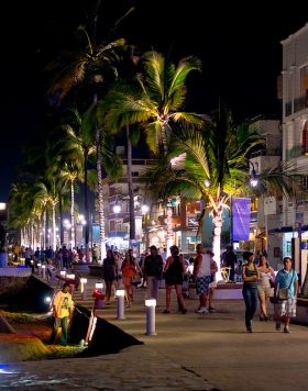 Night on the Malecon, Puerto Vallarta, Mexico – Best Places In The World To Retire – International Living