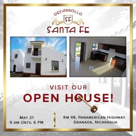 Notice for an open house for Casa Granada Properties, Granada, Nicaragua – Best Places In The World To Retire – International Living
