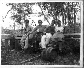  1912 photos of my grandparents, here they're with friends in the woods in Panama – Best Places In The World To Retire – International Living