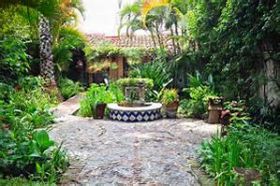 Patio garden in Lake Chapala, Mexico – Best Places In The World To Retire – International Living