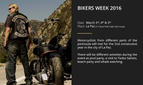 Poster for Biker's Weekend, Baja California Sur, Mexico  – Best Places In The World To Retire – International Living