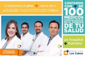 Promotion for Ad for Hospital H+ Los Cabos, Baja California Sur, Mexico – Best Places In The World To Retire – International Living