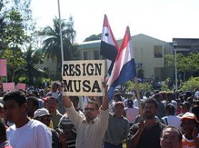 Protest calling for the resignation of the prime minister of Belize – Best Places In The World To Retire – International Living