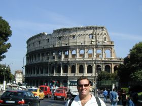 Ross at the Colosseum in Rome, Italy – Best Places In The World To Retire – International Living