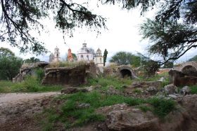 Ruins of the old hospital and the domes of the Sanctuary of Atotonilco, Mexico – Best Places In The World To Retire – International Living