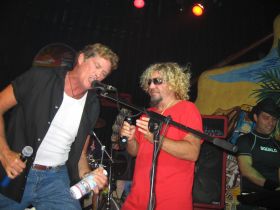 Sammy Hagar performing at his cantina Cabo Wabo with David Hasselhoff in Cabos San Lucas, Mexico – Best Places In The World To Retire – International Living