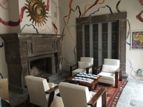 Susie and Barry Osman's beautiful living room in Rancho Los Labradores, San Miguel del Allende, Mexico – Best Places In The World To Retire – International Living