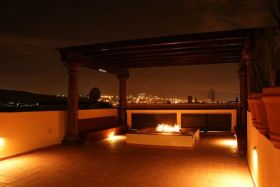 Terrace at night, Ventanas de San Miguel de Allende, Mexico – Best Places In The World To Retire – International Living