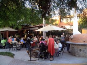 The cafe at Los Labradores, outside of San Miguel de Allende, Mexico where there is an assisted living facility, – Best Places In The World To Retire – International Living