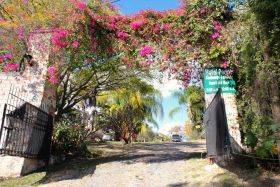 The entrance to Tom Leonard's hotel, Hotel Perico, Lake Chapala, Mexico – Best Places In The World To Retire – International Living
