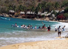 Water taxi at Yelpa, near Puerto Vallarta, Mexico – Best Places In The World To Retire – International Living