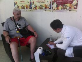 Dr. Jonathan Barragán seeing patients at the Casino, Ajijic, Mexico – Best Places In The World To Retire – International Living