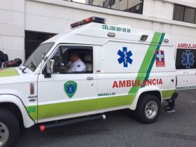 Ambulance in Colombia