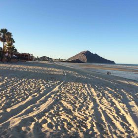 Beach at San Felipe, Baja, Mexico