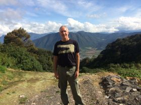 Chuck Bolotin in the mountains of Mexico near Cordoba and Puebla