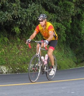 Neil Stein riding a bike in El Valle de Anton, Panama – Best Places In The World To Retire – International Living