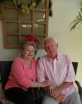 Linda and Arne Jensen seated in Boquete – Best Places In The World To Retire – International Living