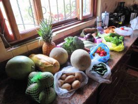 Paul Daemen's haul from the Mayasa food market, Nicaragua – Best Places In The World To Retire – International Living