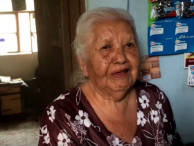 Seamstress in Ajijic, Mexico