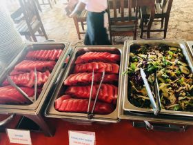 Lots of good food items at a buffet in the Yucatan – Best Places In The World To Retire – International Living