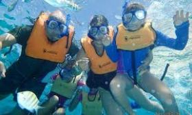 Several snorkelers in the water off Isla Mujeres – Best Places In The World To Retire – International Living